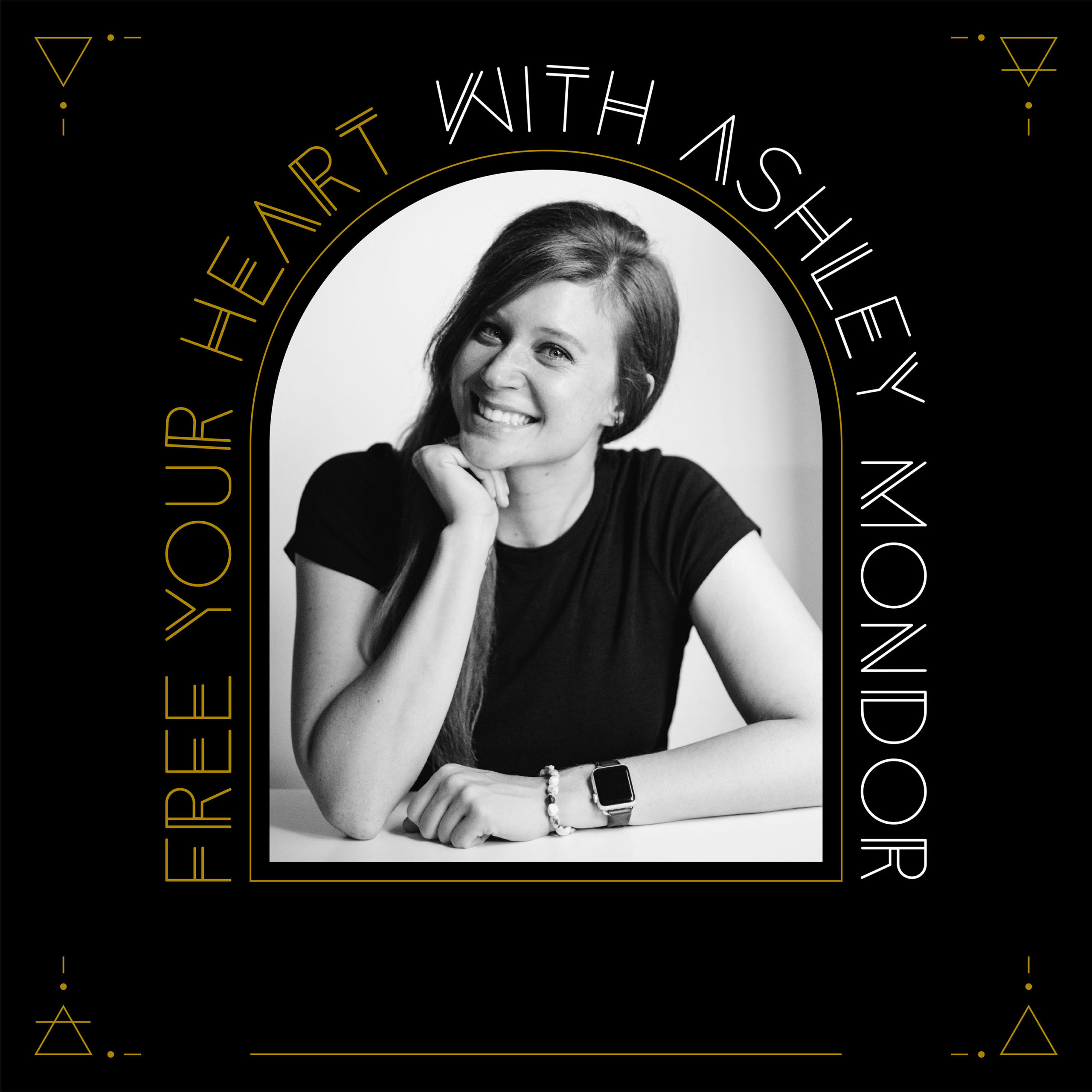 Free Your Heart Podcast with Ashley Mondor logo